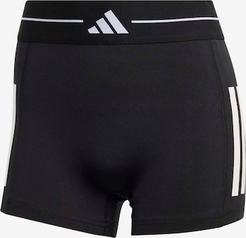 ADIDAS PERFORMANCE Skinny Sportbyxa 'HYG' i svart: framsida