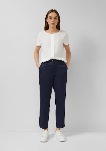 mėlyna s.Oliver Prigludęs „Chino“ stiliaus kelnės