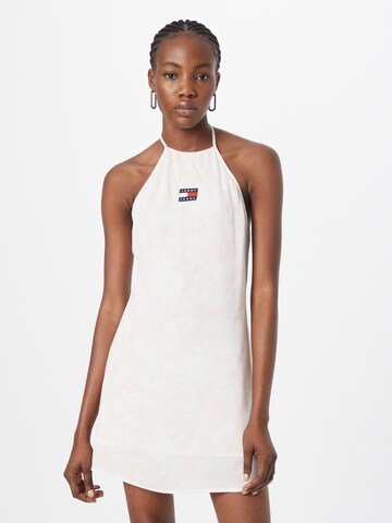 Tommy Jeans Summer Dress in Pink: front