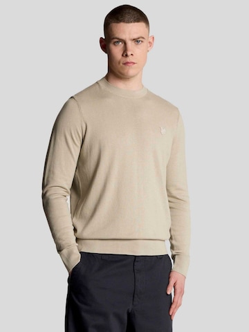 Lyle & Scott Trui in Grijs: voorkant