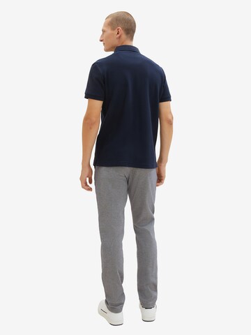 TOM TAILOR Slimfit Hose in Grau