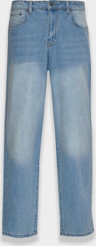 Dropsize Loosefit Jeans in Blauw: voorkant