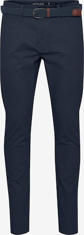 INDICODE JEANS Regular Chino trousers 'Figus' in Blue: front