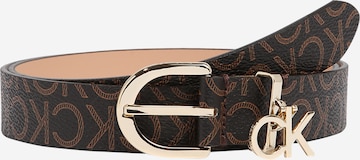 Calvin Klein - Cinturón en marrón: frente