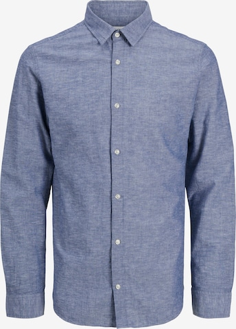 JACK & JONES Рубашка 'JJEBREEZE' в Синий: спереди