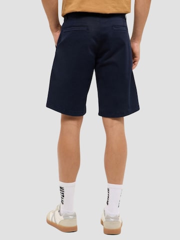 MUSTANG Regular Trousers 'Mustang Style Brad Chino Shorts Dark Sapphire 1017473 4136' in Blue