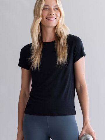 Top sportivo 'Active T-Shirt' di Hey Honey in nero: frontale