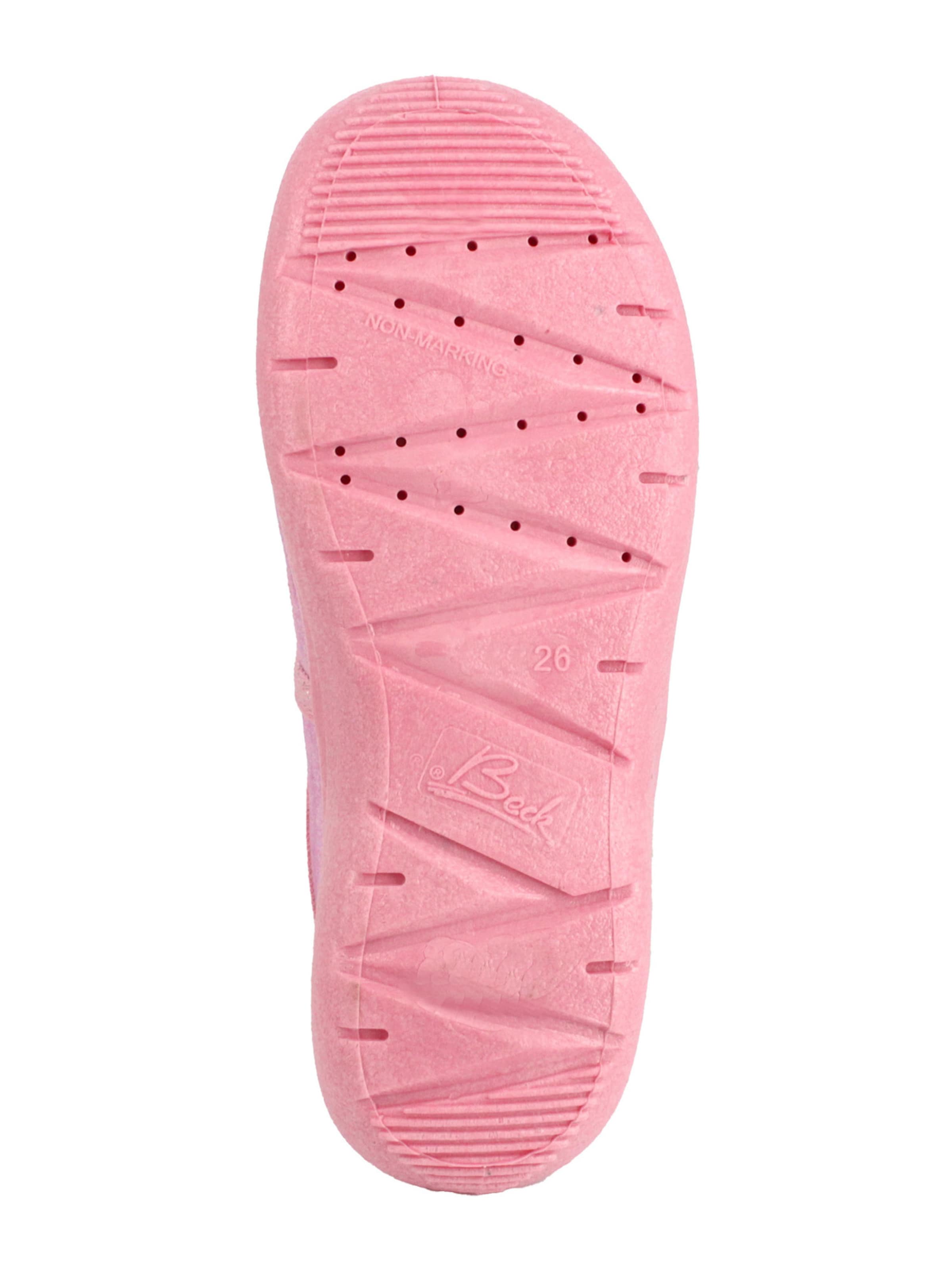 BECK Botičky pro první krůčky 'Fairy Horse' – pink