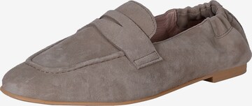 Apple of Eden Moccasins in Beige: front