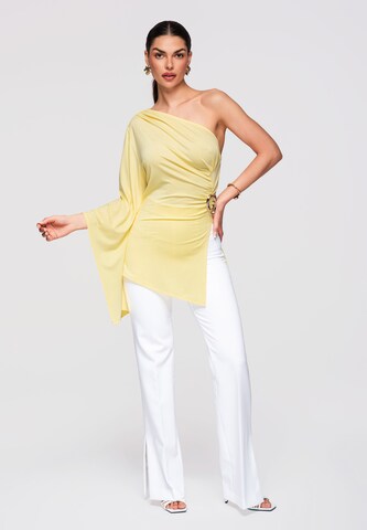 Ombre Bluse 'OW-SH-E0005' in Gelb