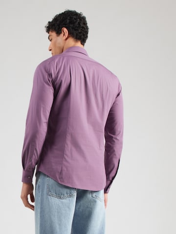 Calvin Klein Slim Fit Hemd 'ESSENTIALS' in Lila