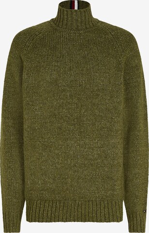 Pull-over TOMMY HILFIGER en vert : devant