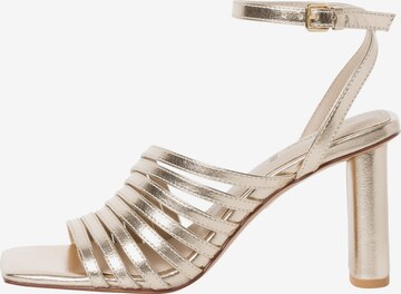 s.Oliver Sandals in Gold