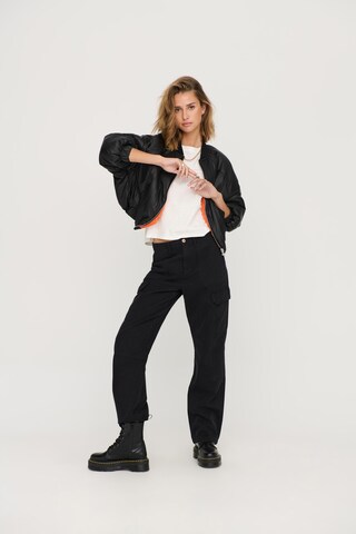 Regular Pantalon cargo 'Malfy' ONLY en noir