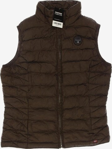 NAPAPIJRI Vest in XL in Brown: front