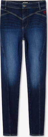 Desigual Slimfit Jeans in Blauw: voorkant