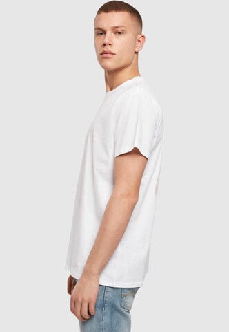 Merchcode Shirt 'Die Flippers - Lotosblume' in White