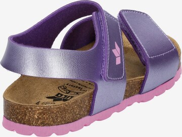 purpurinė LICO Atviri batai