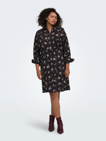 ONLY Carmakoma Shirt Dress 'CARRIE' in Brown: front