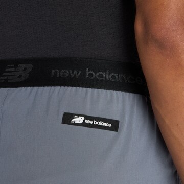 Regular Pantalon de sport new balance en gris