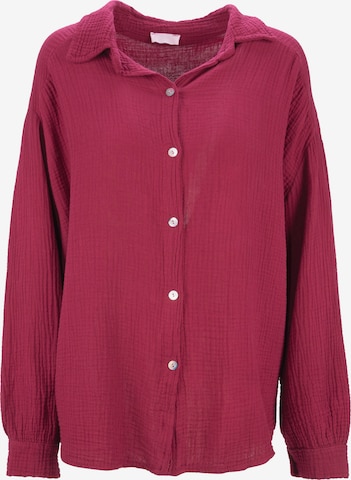 Seasons of April Blouse 'Sasha' in Red: front
