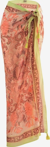 Lipsy Strandtuch 'Marella' in Orange: Vorderseite