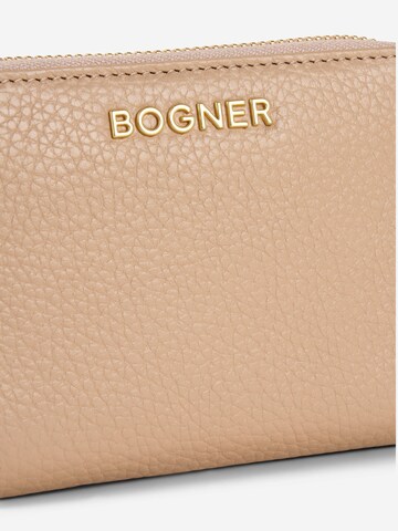 BOGNER Portemonnaie 'Wallis Norah' in Beige