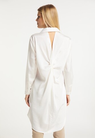 Robe-chemise RISA en blanc