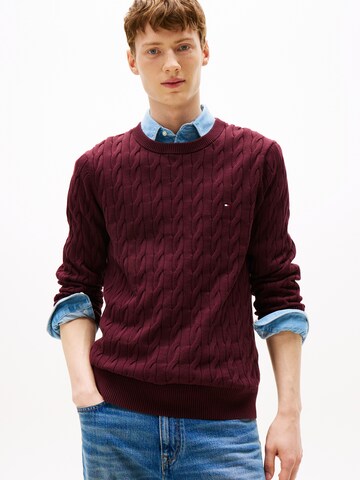 TOMMY HILFIGER Pullover 'CLASSIC' in Rot: Vorderseite