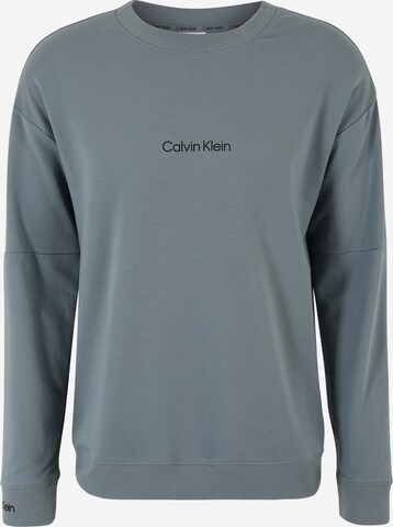 Calvin Klein Sweatshirt in Blauw: voorkant