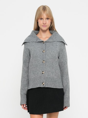 JDY - Cárdigan 'JDYSUPER' en gris: frente