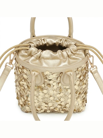 Borsa a tracolla 'Borsa a Tracolla Zefira Plus Donna - Paillettes Glamour Poliestere' di Kassandra in oro