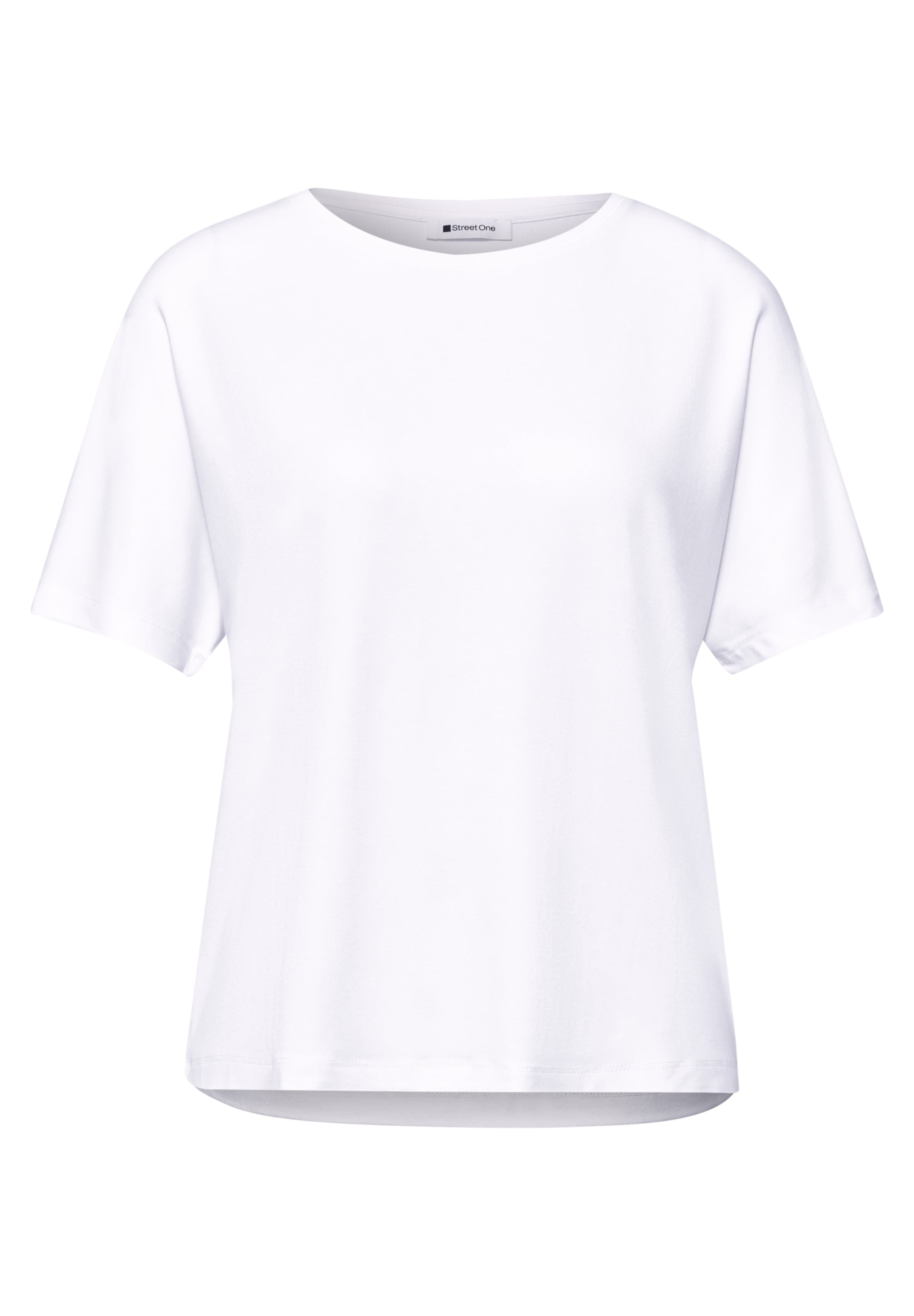 STREET ONE T-Shirt in Weiß: Vorderseite