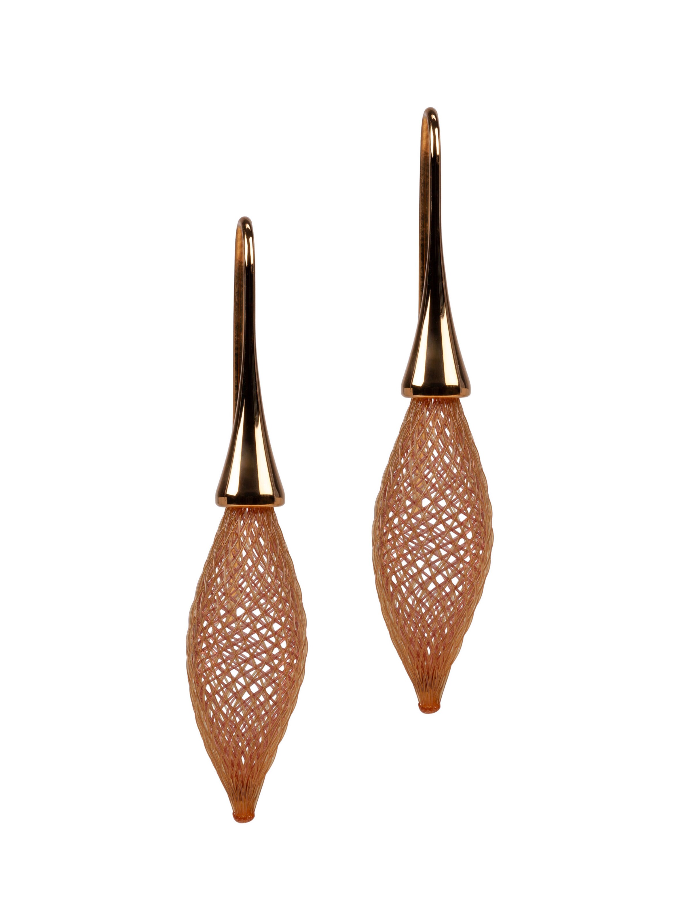 Gretchen Ohrringe 'Vlum Single Drop' in Gold: Vorderseite