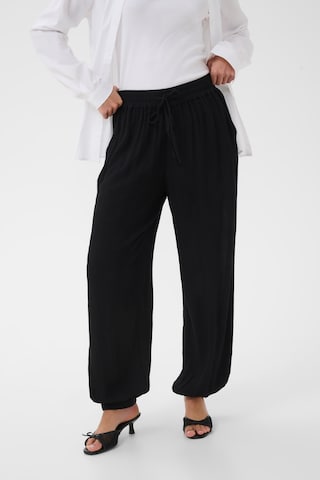 Regular Pantalon 'KAMeredith' Kaffe en noir : devant