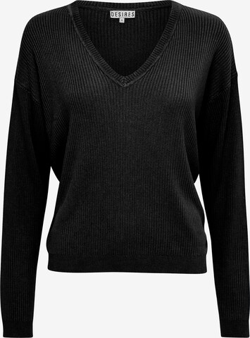 DESIRES Overdel 'Geisha' i sort: forside