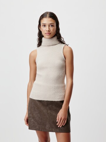 LeGer by Lena Gercke Pullover 'Polly' in Beige: predná strana