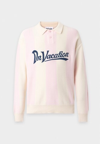 On Vacation - Pullover 'Retreat' em rosa: frente