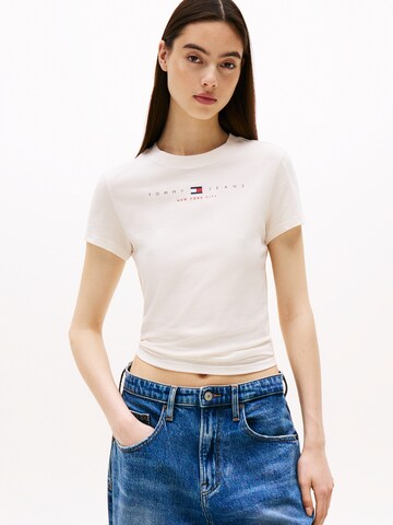 Tommy Jeans Koszulka w kolorze biały: przód