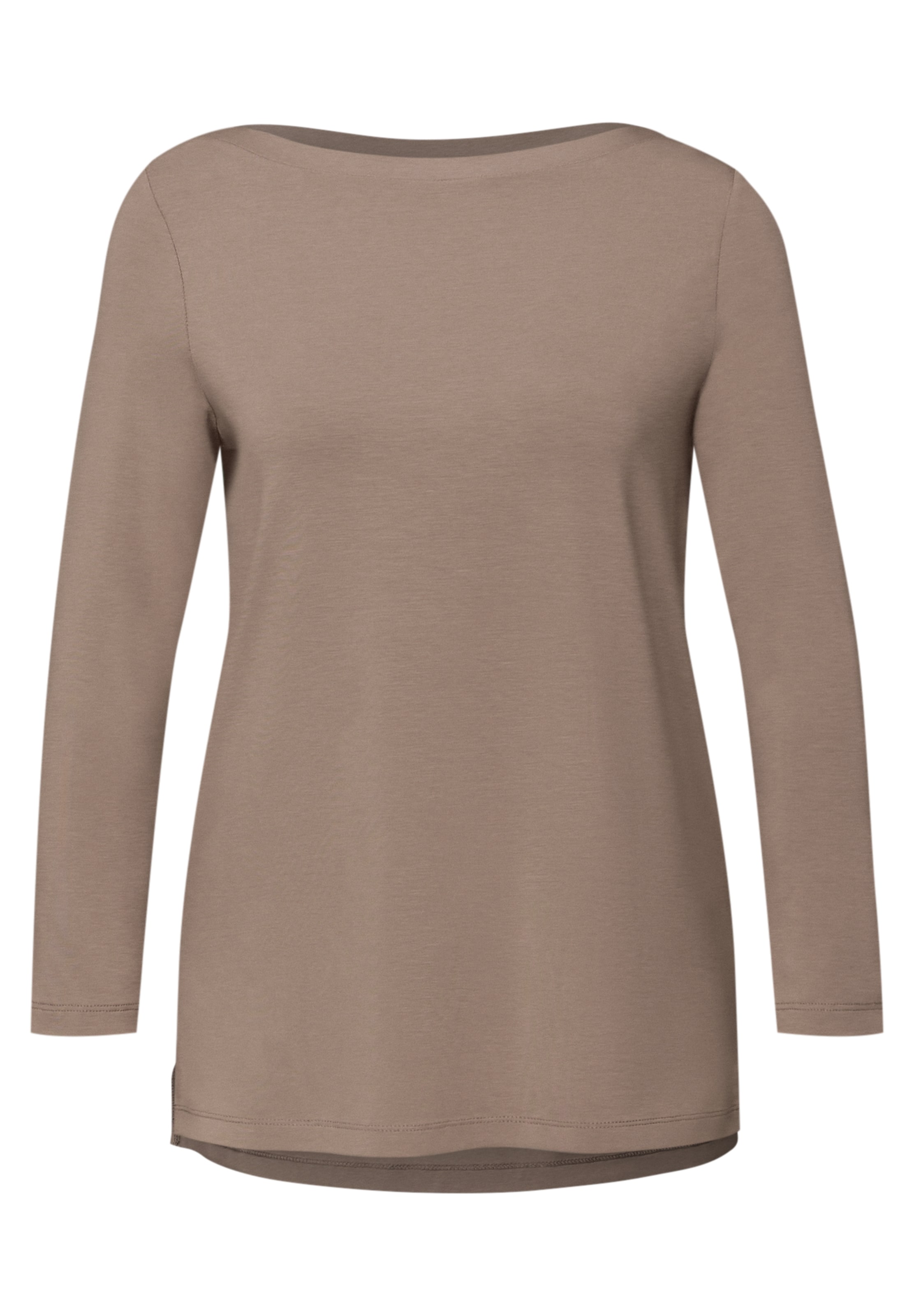 STREET ONE Shirt in Brown: front