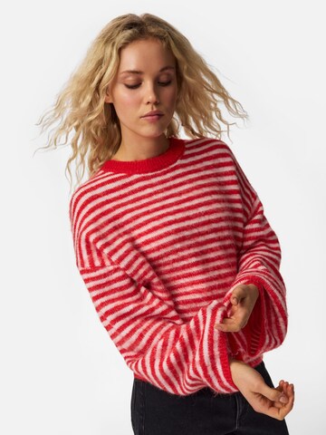 PIECES Pullover 'ADA' in Rot