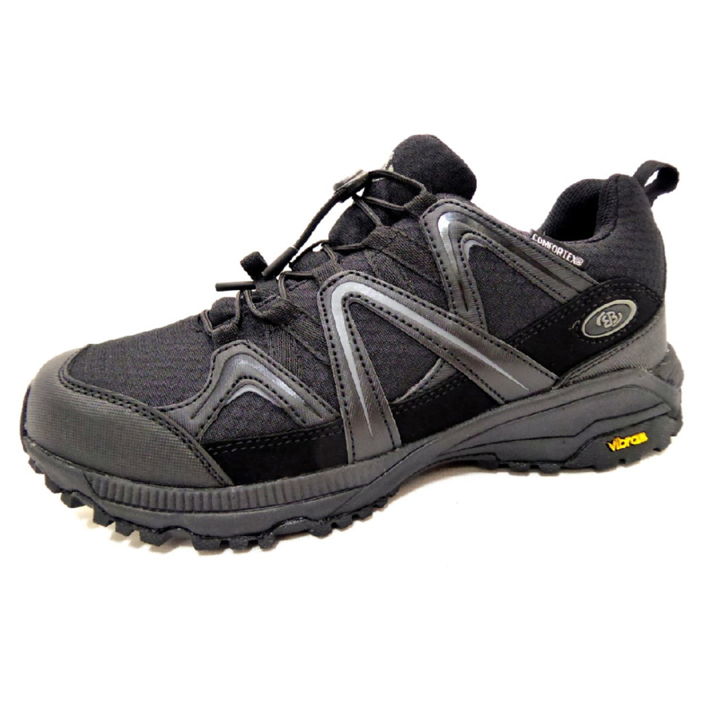 Brütting Halbschuh 'largo' in Schwarz: Vorderseite