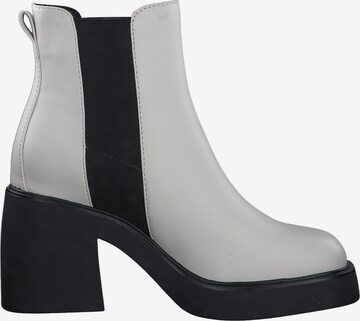 s.Oliver - Botas Chelsea en blanco