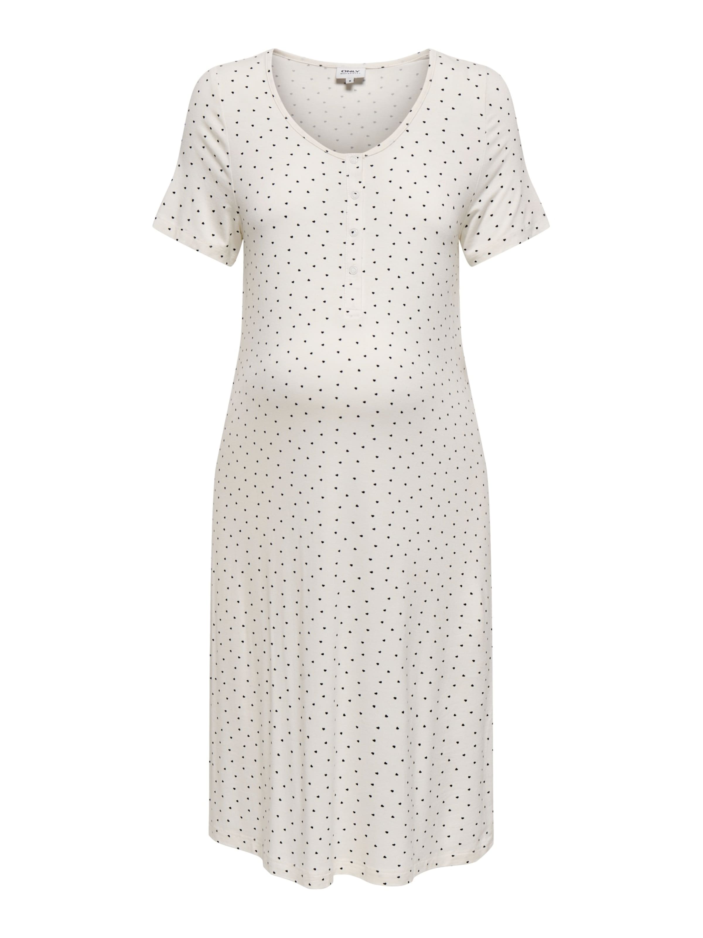Only Maternity - Vestido 'OLMNINA' en blanco