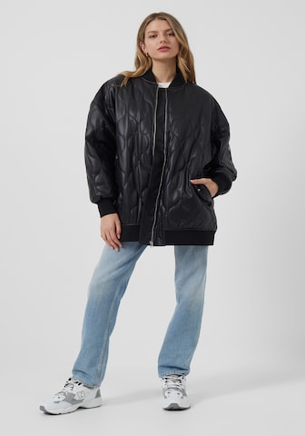 FRENCH CONNECTION Between-Season Jacket 'Etta' in Black