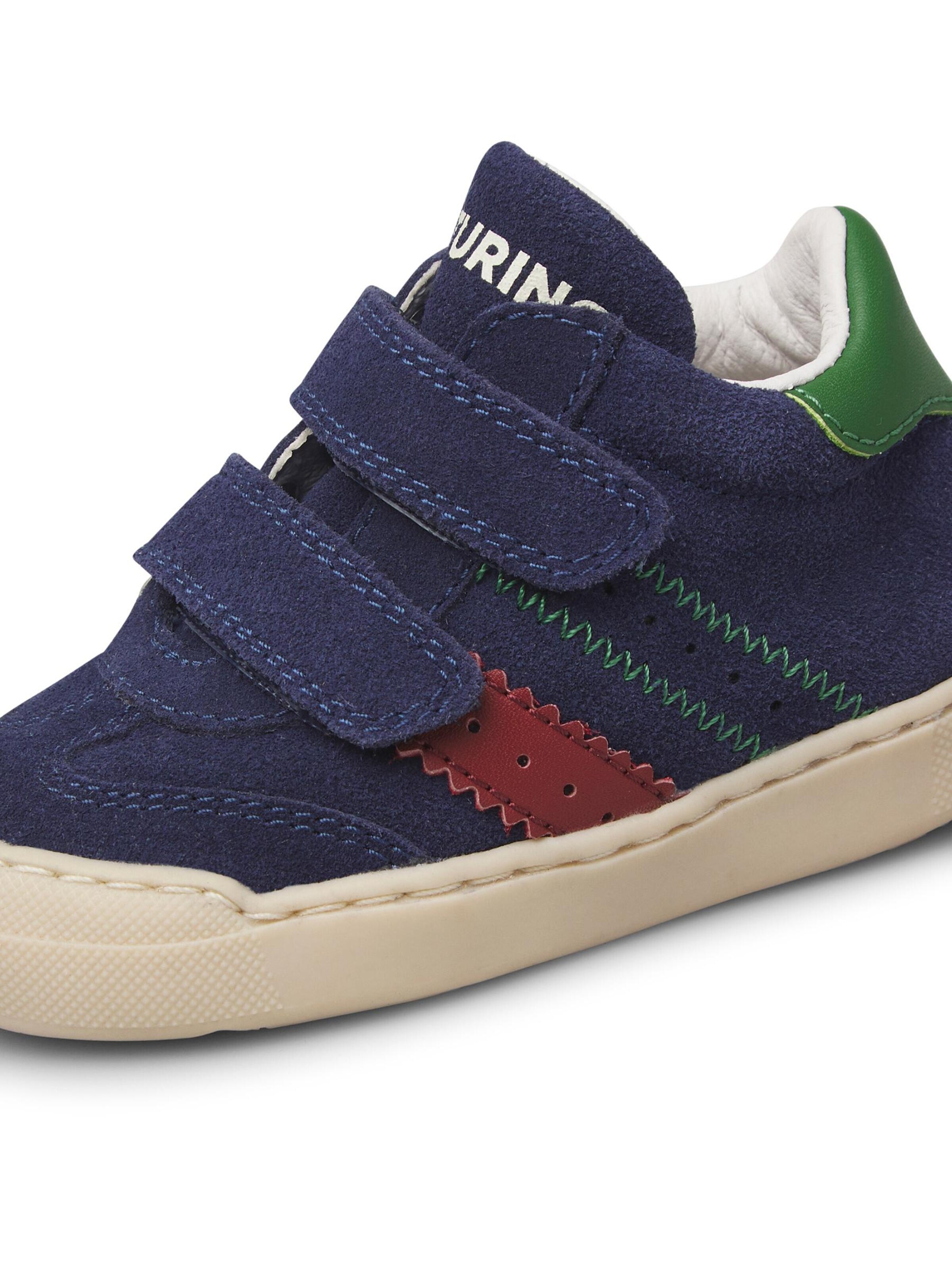 Baskets 'RIBY HIGH VL.' NATURINO en bleu : devant