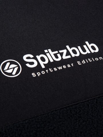 SPITZBUB Fleecejacke in Schwarz