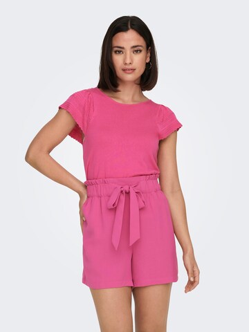 JDY Pullover 'GURLI' in Pink: Vorderseite