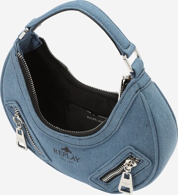 REPLAY Schultertasche in Blau