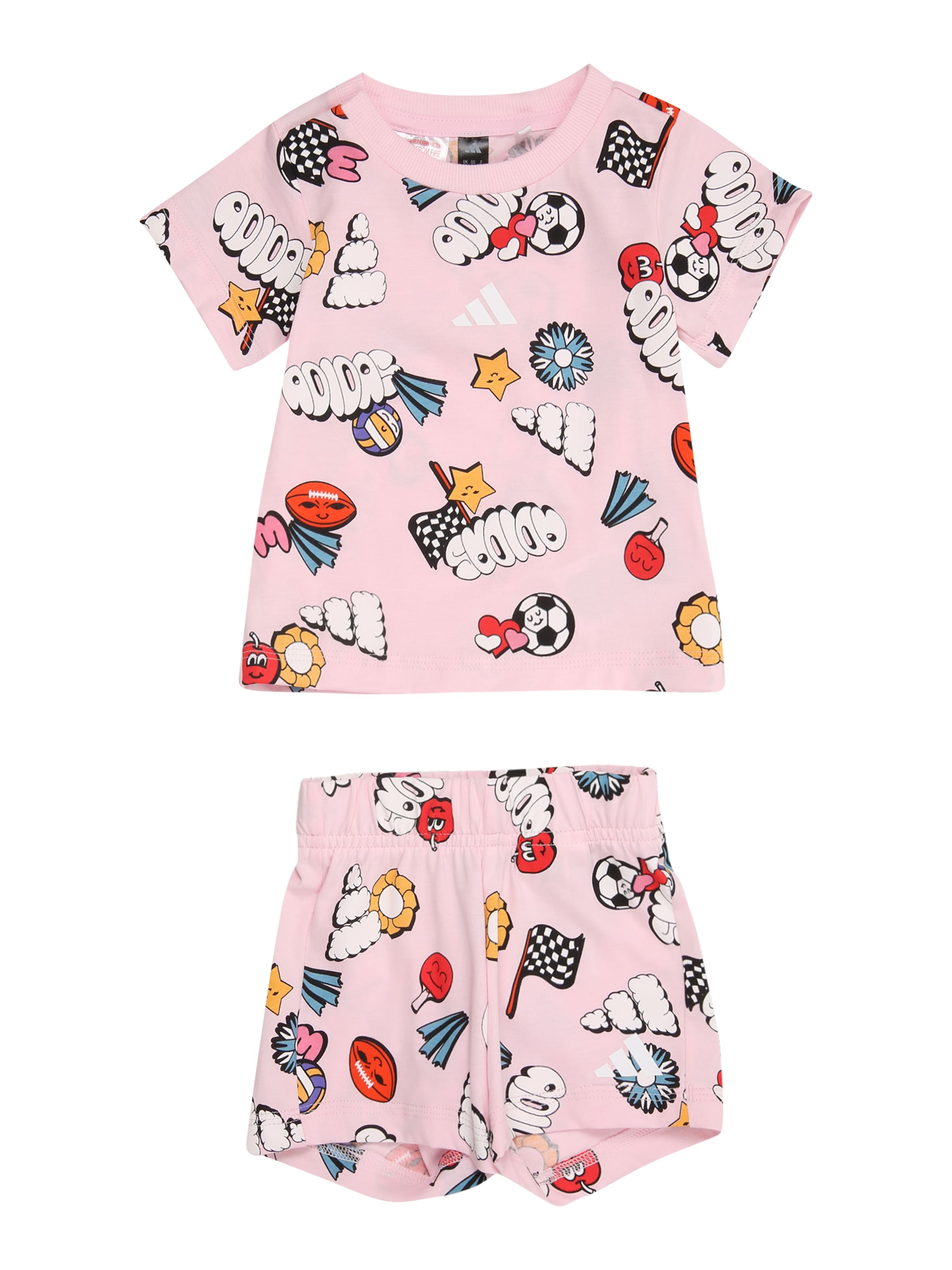 ADIDAS SPORTSWEAR Tréningruha 'Seasonal Essentials Fun' - rózsaszín: elől